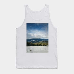 top peak of the Bukovel ski resort Tank Top